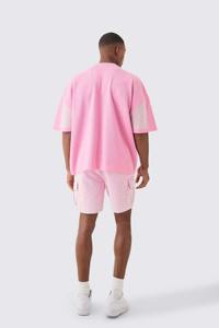 T-shirts en coton surdimensionnés pour hommes T-shirts de fitness à col ras du cou épais avec logo personnalisé sérigraphie respirante - Product Image 2