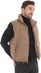 Venta Directa de Fábrica, Chaleco Acolchado con Cremallera Personalizado, Transpirable, de Alta Calidad, Informal, para Hombre, para Invierno, 100% - Product Image 5