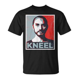 Camiseta Unrealindeed Kneel Before Zod para Adultos, Corte Clásico, Manga Corta, Diseño Promocional Favorito de los Fans de los Cómics - Product Image 1