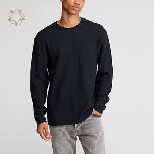 Camiseta de cuello redondo de verano con estampado de logotipo personalizado de manga larga para hombre de algodón puro de alta calidad para hombre envío DDP - Product Image 5