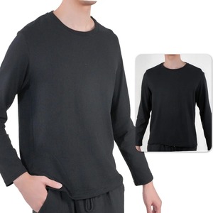 Camisetas de algodón en blanco Unisex de alta calidad para hombre, camisetas negras al por mayor, camisetas a granel para hombre - Product Image 5