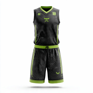 Conjunto de Pantalones Cortos de Baloncesto con Cuello en V, Uniforme de Baloncesto, Ropa de Equipo, Chaleco Reversible sin Mangas para Fútbol - Product Image 2