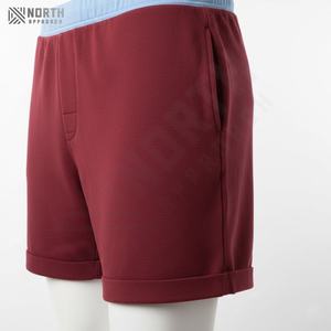 Pantalones Cortos de Verano para Hombre, de Algodón Transpirable, con Estampado Informal, Sólidos, Antiarrugas, con Cordón, Transpirables y Cómodos - Product Image 6