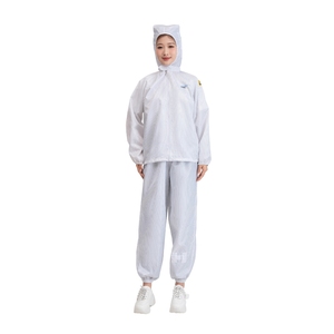 Combinaison de travail GW ESD unisexe pour adultes avec capuche Prix compétitif Vêtements de protection du travail OEM du Vietnam - Product Image 1