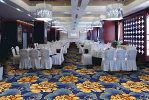 Lujo de alta calidad apartamento sala de conferencias lana nylon polipropileno pared a pared patrón de alfombra floral en el Hotel - Product Image 2