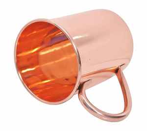 แก้วกาแฟมอสโกทรงมอสโกขนาด450มล. แก้วไวน์ทำจากทองแดงบริสุทธิ์ - Product Image 3