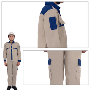 Conjunto de ropa de trabajo personalizable: uniformes transpirables e impermeables para la industria de la soldadura, uniforme DHL de talla grande - Product Image 5