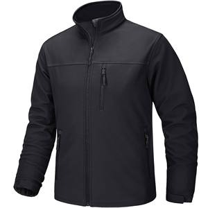 Chaqueta de Nieve Softshell de Algodón con Cremallera y Estampado de Color Sólido 2026, Chaqueta Cortavientos Impermeable para Hombre, Fabricante de Pakistán - Product Image 1