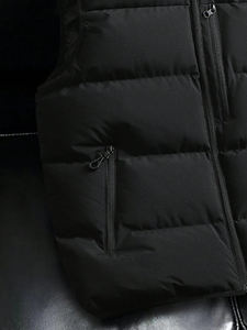 Chalecos y chalecos estampados para hombre Abrigo cálido de invierno Sudadera con capucha Impermeable Senderismo prendas de vestir Chaleco acolchado - Product Image 4