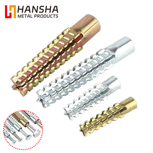 <span class=keywords><strong>พุก</strong></span>เหล็กคาร์บอนชุบสังกะสีแบบเกล็ดปลา ขนาด M6-M10 พร้อมปลอกหนาม สำหรับยึดติดผนังยิปซัม คอนกรีตมวล<span class=keywords><strong>เบา</strong></span> และอิฐ - Product Image 2