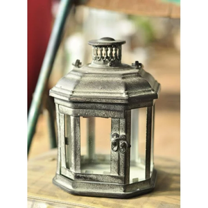 Faroles Portavelas de Jardín con Soporte Plegable de Tres Niveles para Eventos - Product Image 3