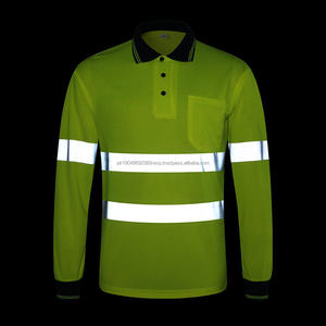 Camiseta Polo de Manga Corta Reflectante de Alta Calidad para Trabajadores de la Construcción, Camisetas de Seguridad con Logotipo Personalizado OEM - Product Image 5