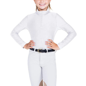 Vêtements d'équitation personnalisés au design moderne, très demandés, couche de base attrayante pour enfants, hauts d'équitation - Product Image 3