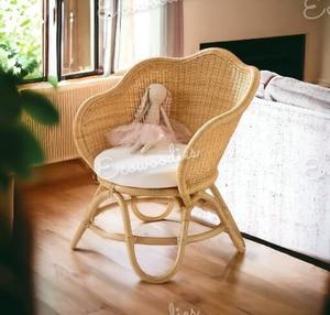 Silla de bambú y canoa de ratán redonda de estilo moderno personalizada para niños para jardín, dormitorio, parque, Villa, muebles de sala de estar - Product Image 1