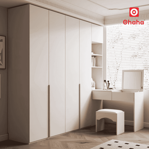 ตู้เสื้อผ้าทันสมัยพร้อมโต๊ะเครื่องแป้งในตัว OHAHA - HD029 - Product Image 3