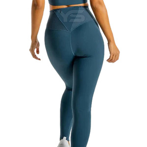 Leggings à motifs décontractés pour femmes avec taille moyenne respirante à l'aspect chaud avec techniques de couture avec option multicolore - Product Image 2