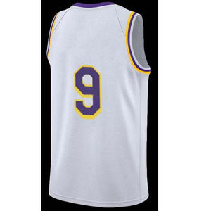 Camisetas de verano, ropa deportiva, camiseta de baloncesto Laker, camiseta de baloncesto sublimada al por mayor OEM, logotipo impreso bordado personalizado - Product Image 4