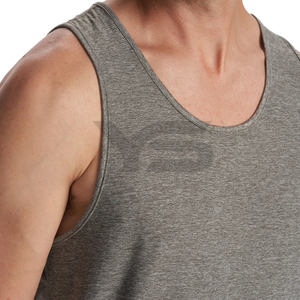 เสื้อกล้ามผู้ชายฤดูร้อนระบายอากาศได้ดีดีไซน์ใหม่สำหรับฟิตเนสมีตัวเลือกหลากสีปรับแต่งได้ - Product Image 5