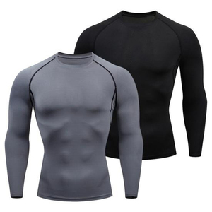 T-shirt de sport personnalisé 2026 de haute qualité pour hommes, à manches longues, respirant, anti-UV, sublimé, pour entraînement MMA - Product Image 5