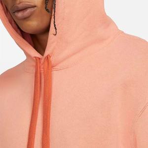 Wholesale Custom Embroidered Solid Pattern Men's Fleece 100% Cotton <b>Zipper</b>-Up Pullover Hoodies with Eco-Friendly Features - Product Image 3