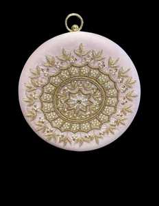 Embrayage fait à la main de luxe à la mode Premium brodé soirée sac à main perle décoration exclusive pour les mariages célébrations haut de gamme - Product Image 3