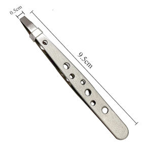 Pinza de Cejas Profesional de Acero Inoxidable de Alta Precisión, Personalizada, Ligera, Ecológica, Líneas Limpias, Cejas Perfectas - Product Image 6