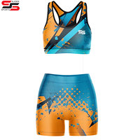 Nouveau Sexy femmes soutien-gorge de sport été taille haute Shorts de sport Push Up Booty Fitness Sports décontracté Gym chaud court