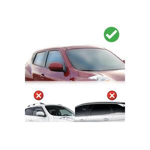 Fiat - Tofaş Linea 2007-2020 tipo senza scanalature montante intermedio barra da tetto portapacchi connessione piedini-Set grigio - Product Image 4