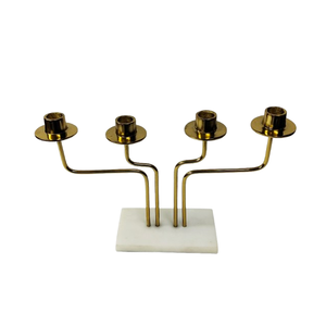 Bougeoir décoratif en métal de qualité battante pour la décoration intérieure bougeoir en métal couleur argent pour la décoration extérieure - Product Image 4