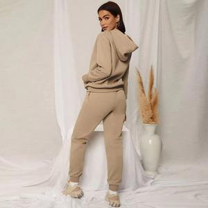 Conjunto Deportivo de 2 Piezas para Mujer, con Capucha, Estilo Urbano, para Invierno, Diseño Moderno 2025 - Product Image 5