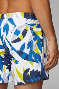 Factory-Printed 100% Polyester <b>Men's</b> High Street <b>Swim</b> <b>Shorts</b> Custom Beach Beach Trunks Waterproof Sublimated <b>Pattern</b> Solid - Product Image 3