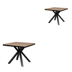 Table à manger moderne de luxe en teck Meubles de restaurant d'extérieur Tables à manger prêt à vendre en gros de l'Indonésie - Product Image 6