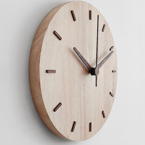 Wood Wall <b>Clock</b> Hot Selling <b>Sale</b> Christmas Gift Wooden Wall Hanging Antique Wooden Decorative Wall <b>Clock</b> Quartz - Product Image 1