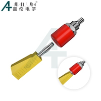 Connecteur de borne isolé JIALUN 4 mm à fiche banane, code couleur, pour instruments de test, batteries et usage DIY
