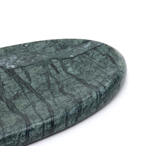 Plateau en marbre au design unique, plateau de service pour table, vente en gros, nouveau design, plateau en marbre fait main avec poignée en métal, fabricant - Product Image 5