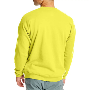 Sweat-shirts en coton personnalisés brodés numériquement de haute qualité, 650 g/m², col rond uni, polaire unisexe, écologiques, hiver, surdimensionnés - Product Image 5