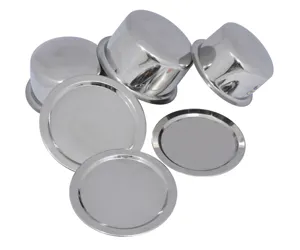 Stainless Steel Tope Set Of Three With Lid Sufuria Utensils for Home with Capacity of 6.5 litres Best Selling Product in 2023