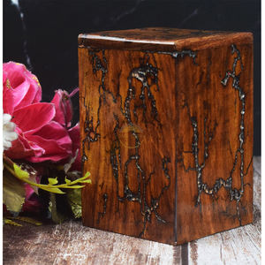 Urne funéraire faite à la main avec boîte Litchen Berg-superbe urne en bois-urne personnalisée pour cendres humaines et animales par AYAANS - Product Image 5