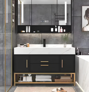 Gabinetes de Cocina Modernos de Lujo, Modulares, de Madera Maciza Estilo Shaker con Herrajes DTC para Muebles de Cocina y Baño - Product Image 1