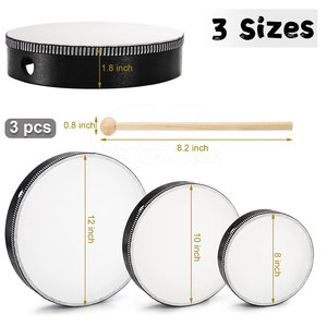 กลองชาแมนทำมือ โครงสร้างเป็นมิตรกับสิ่งแวดล้อม หนังกลองทำจากหนังวัว สำหรับพิธีกรรมและการผ่อนคลาย - Product Image 2