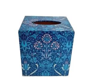 Boîte à mouchoirs en nacre de qualité supérieure très exigeante Design moderne Logo personnalisé porte-serviettes vente chaude - Product Image 3