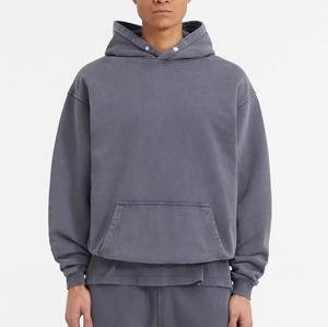 ชุดวอร์มพิมพ์ลายพัฟสำหรับผู้ชายชุดวอร์มแบบซ้อนน้ำหนักมากระบายอากาศได้ดี - Product Image 2