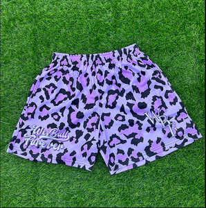 Pantalones Cortos de Baloncesto Sublimados Personalizados, Cintura Elástica, Tela de Lona, Ropa Casual para Hombre, Secado Rápido, Transpirable, Estampado - Product Image 6