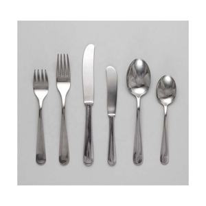 ชุดมีดตกแต่งสีเงินชุดช้อนส้อมมีดชุดเครื่องใช้บนโต๊ะอาหารสแตนเลสมีดปลายหนา - Product Image 1