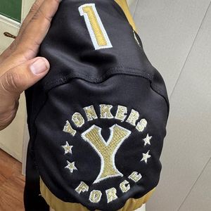 ชุดเสื้อเจอร์ซีย์อเมริกันฟุตบอลแขนสั้นพิมพ์ลายถ่ายเทความร้อนสำหรับผู้ชายบริการ OEM - Product Image 4