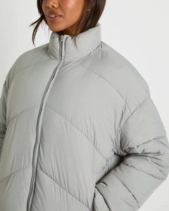 Chaqueta Acolchada Larga de Invierno para Mujer, Talla Grande, con Forro de Algodón, Diseño Transpirable, Novedad de 2023 - Product Image 5