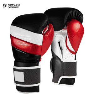 Gants de boxe personnalisés en gros de haute qualité 2024 gants d'entraînement de 6oz à 16oz en cuir PU pour une utilisation sportive - Product Image 1