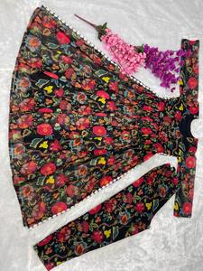 NEW DESIGNER PARTY WEAR NAYRA CUT DIGITAL PRINT <b>TOP</b> - Product Image 5