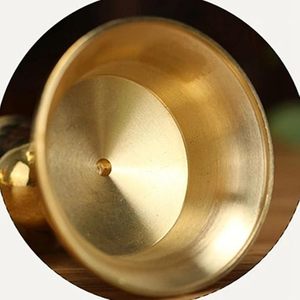 Good Finished Gold Metal in <b>Brass</b> Art <b>Candlestick</b> Holder Innovative Home Decoration for Luxury Wedding Decoration Candle Stand - Product Image 4