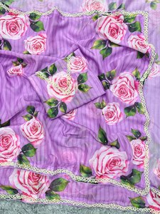 Trendmalls ชุดสุภาพสตรีชุดเย็บปักผ้าชุดติดกันแบบไม่มีตะเข็บ (K1139-Purple) ราคาขายส่งจากปากีสถาน - Product Image 5